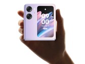 Das Oppo Find N2 Flip setzt auf ein besonders großes Zweitdisplay, das zahlreiche Widgets darstellen kann. (Bild: Oppo)