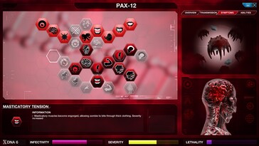 Im Bild: Ein Gameplay-Screenshot aus Plague Inc: Evolved.
