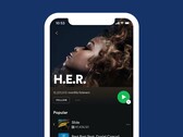 Spotify verpasst seiner iOS-App einen neuen Look. (Bild: Spotify)