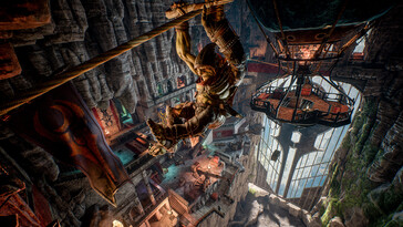 Die Umgebung in Styx: Shards of Darkness.