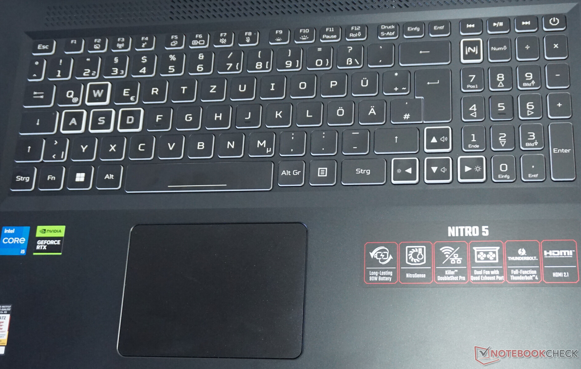 Acer Nitro 5 (AN517-52) - Technische Daten, Tests und Preise | DE