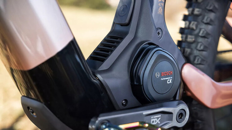 Verbaut ist der neue Bosch Performance CX-Motor (Bildquelle: Haibike)