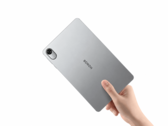 Das Honor Tablet X10 Mini ist auf der Rückseite in Grau zu sehen.