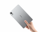 Das Honor Tablet X10 Mini ist auf der Rückseite in Grau zu sehen.