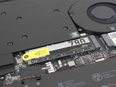 Die SSD sitzt im Blade 16 neben der Vapor-Chamber und dem Lüfter