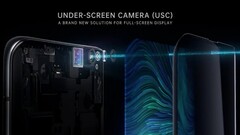 Oppo zeigt erstes Smartphone mit Under-Screen-Kamera im Display.