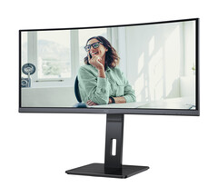 AOC stellt mit der P3-Serie insgesamt sieben neue Business-Monitore vor, darunter den gekrümmten CU34P3CV. (Bild: AOC)