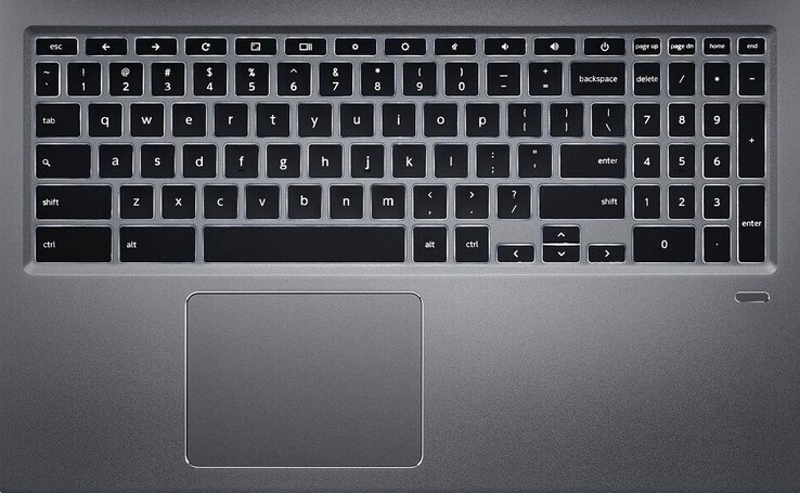 Tastatur, Touchpad und Fingerabdruckleser