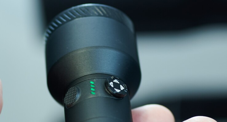 Der Joystick an der ZB8T.