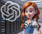 OpenAI kündigt Partnerschaft mit Disney an (Bild erstellt mit hilfe von KI)