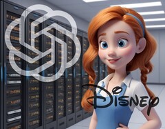 OpenAI kündigt Partnerschaft mit Disney an (Bild erstellt mit hilfe von KI)
