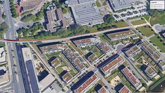 GNSS-Testfahrt: Innenstadt