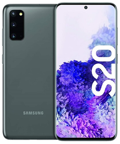 Im Vergleich dazu das bekannte Design des Galaxy S20.