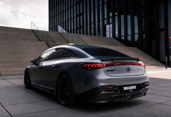 Mit einer besseren Aerodynamik soll der getunte Mercedes-AMG EQS 53 pro Ladung ganze sieben Prozent weiter kommen (Bild: Brabus)