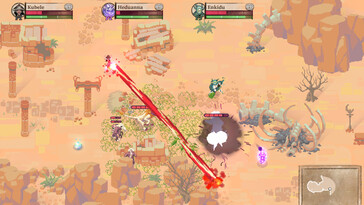 Ein Kampf in Moon Hunters