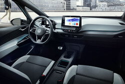 Das Interior des VW ID.3 ist wesentlich spartanischer, als das bei anderen VW-Autos (Bild: Volkswagen)