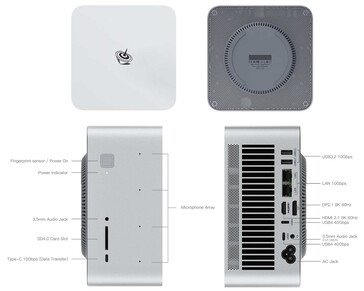 Zahlreiche Ports stehen bereit (Bildquelle: Beelink)
