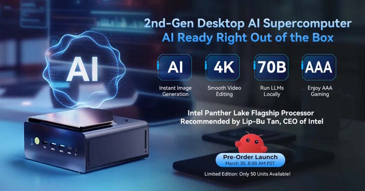 Konzeptioniert ist das System auch zur lokalen Ausführung von KI-Anwendungen