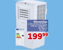 Klimaanlage mit 7.000 BTU bei Centershop