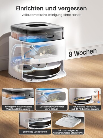 Mit der Basisstation soll das Modell bis zu 8 Wochen autonom nutzbar sein (Bildquelle: Lefant)