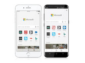 Microsoft setzt bei seinem mobile Edge-Browser auf die jeweilige Standard-Browser-Engine