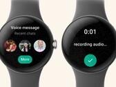 WhatsApp ist jetzt ganz offiziell für Wear OS 3 verfügbar. (Bild: Meta)