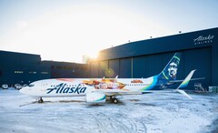 Das Flugzeug war schon gelandet, als das Galaxy S21 Feuer gefangen hat. (Bild: Alaska Airlines)