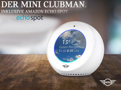 Mini Clubman mit Connected-Paket: Käufer erhalten Amazon Echo Spot geschenkt.