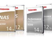 Toshiba N300 NAS und X300 Performance HDDs: Neue Modell mit 12 TB und 14 TB.