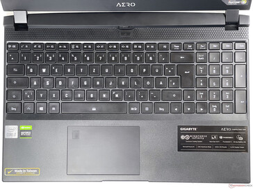 Aero 15 OLED XC - Tastatur