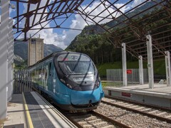 Civia-Rollmaterial mit Wasserstoffantrieb. (Bild: CAF)