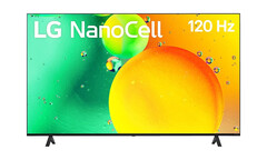 Den LG 86NANO756QA NanoCell TV gibt es aktuell dank sattem Rabatt zum Toppreis. (Bild: Saturn)