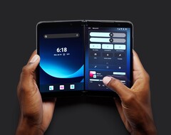 Das Microsoft Surface Duo erhält endlich das Update auf Android 12L mit neuen Multitasking-Features. (Bild: Microsoft)