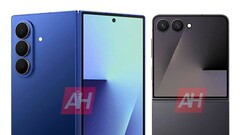 Drei Wochen vor dem Galaxy Unpacked Launchevent liefert ein Leaker viele offizielle Pressebilder von Samsung Galaxy Z Fold 7 und Galaxy Z Flip 7. (Bildquelle: Android Headlines)