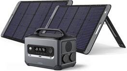 Ugreen PowerRoam 1200 mit 2x 100 W Solarpanel