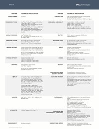 Dell XPS 14: Spezifikationen