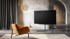 Der neueste OLED-Fernseher von Loewe bietet ein 77 Zoll großes 4K-Panel in einem schicken Gehäuse. (Bild: Loewe Technologies)