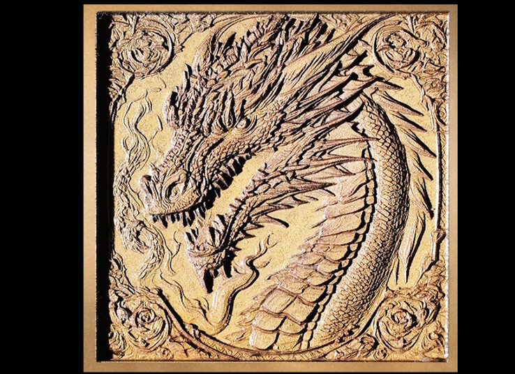 Solche Gravuren sollen sich ebenfalls anfertigen lassen (Bildquelle: Creality)