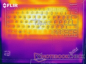 Oberflächentemperaturen - Idle (oben)