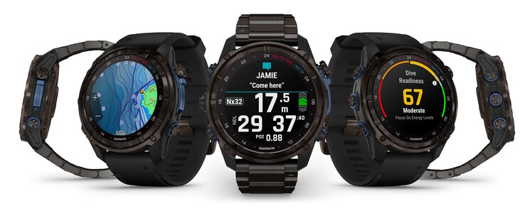 Die Smartwatches bringen sowohl über als auch unter Wasser einen starken Funktionsumfang mit