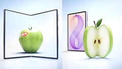 In einem von Samsung bezahlten Video, wird Apples neues Foldable der langen Galaxy Z Fold Historie gegenübergestellt.