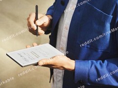 reMarkable soll in Kürze einen extrem kompakten E-Reader auf den Markt bringen. (Bildquelle: ClipIn / Reddit)