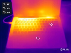 Oberseite beim Stresstest