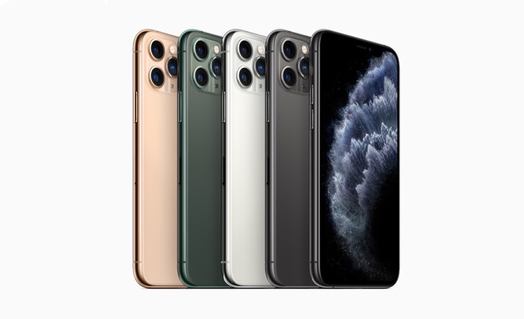 Apple bietet das iPhone 11 Pro in vier Farben an.