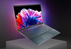 Das Asus Zenbook 13 OLED packt AMD Ryzen 5000U ins 1,1 Kilogramm leichte Aluminiumgehäuse. (Bild: Asus)
