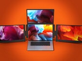 Triple Bosot 14 Pro erweitert einen Laptop um gleich drei 14 Zoll Displays. (Bildquelle: Aura Displays)