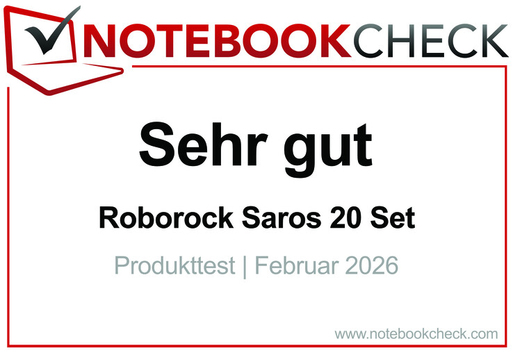Award Roborock Saros 20 Test