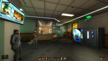Im Bild: Ein Gameplay-Screenshot aus Deus Ex: Human Revolution - Director's Cut.