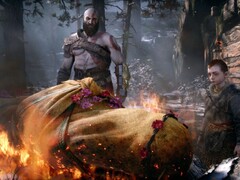 Ein Screenshot aus God of War Laufeys - Introsequenz