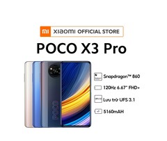 Xiaomis Poco X3 Pro kommt mit recht altem Flaggschiff-SoC unter neuem Namen. Der Snapdragon 860 ist eigentlich ein Snapdragon 855+ aus 2019. (Bild: Shopee)